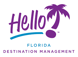 Hello Florida Destination Management logo.